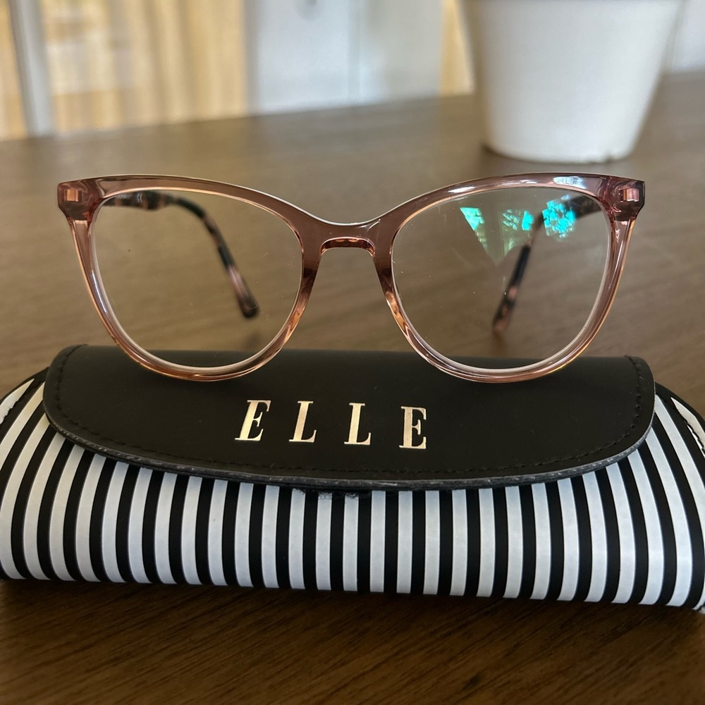 Pink green light glasses